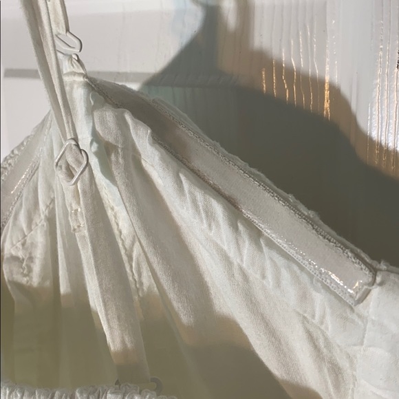 American Eagle sundress white and ombré turquoise - Picture 7 of 13